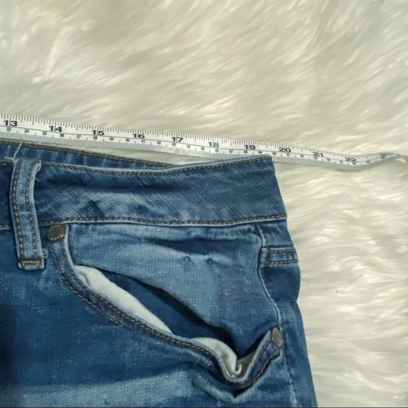 Torrid High Rise Distressed Jean Shorts - Picture 5 of 16